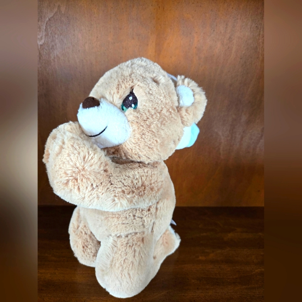 EUC Precious Moments Praying Bear. Prays Aloyd. Adorable Teddy Bear Plush Toy
